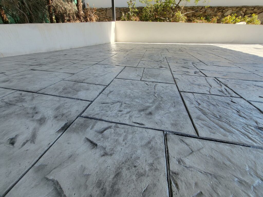 Hormigón impreso Brihuega